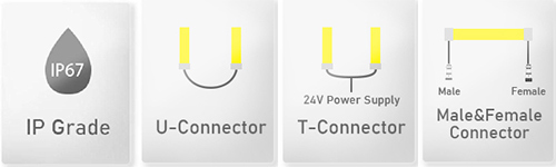 IP67 Injection Molded Connector