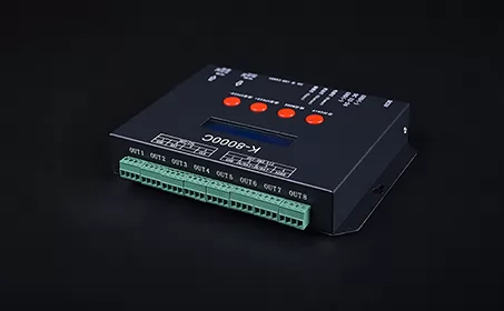The Most Cost Effective SPI&DMX Compatible Controller The Most Cost Effective SPI&DMX Compatible Controller