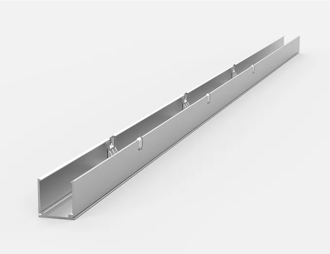 Self Locking Aluminum Profile